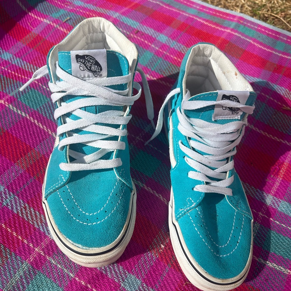 Vans Off the Wall High-Top Sk8-Hi tapered shoes big kids 5/womens 6.5